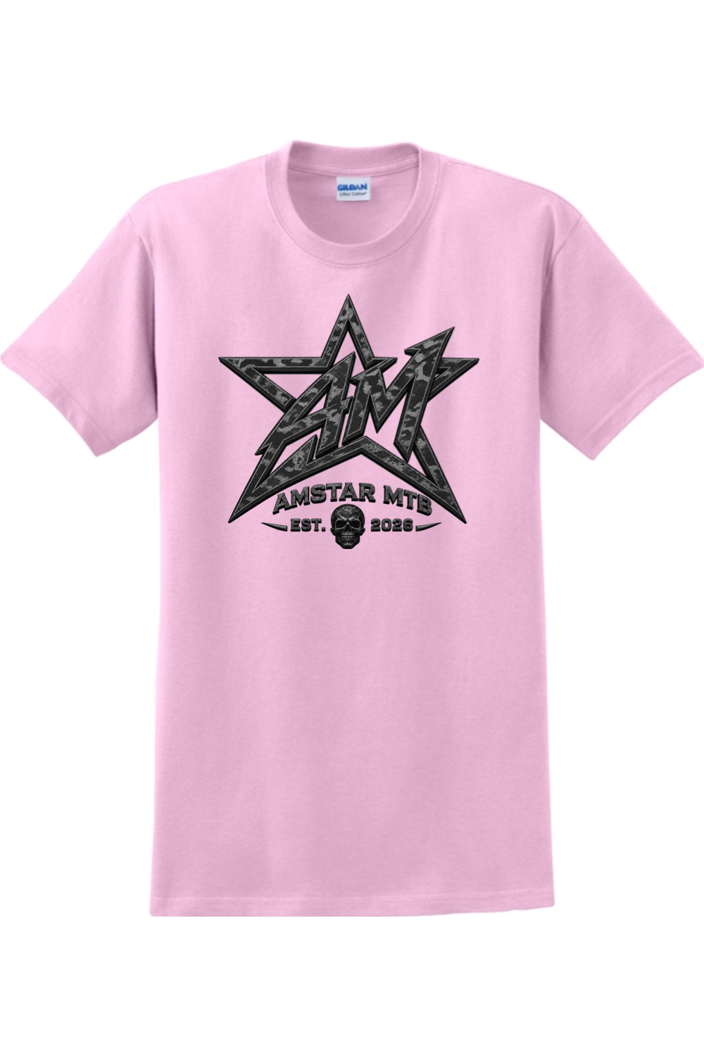 AmStar Black Camo Heavy Cotton
