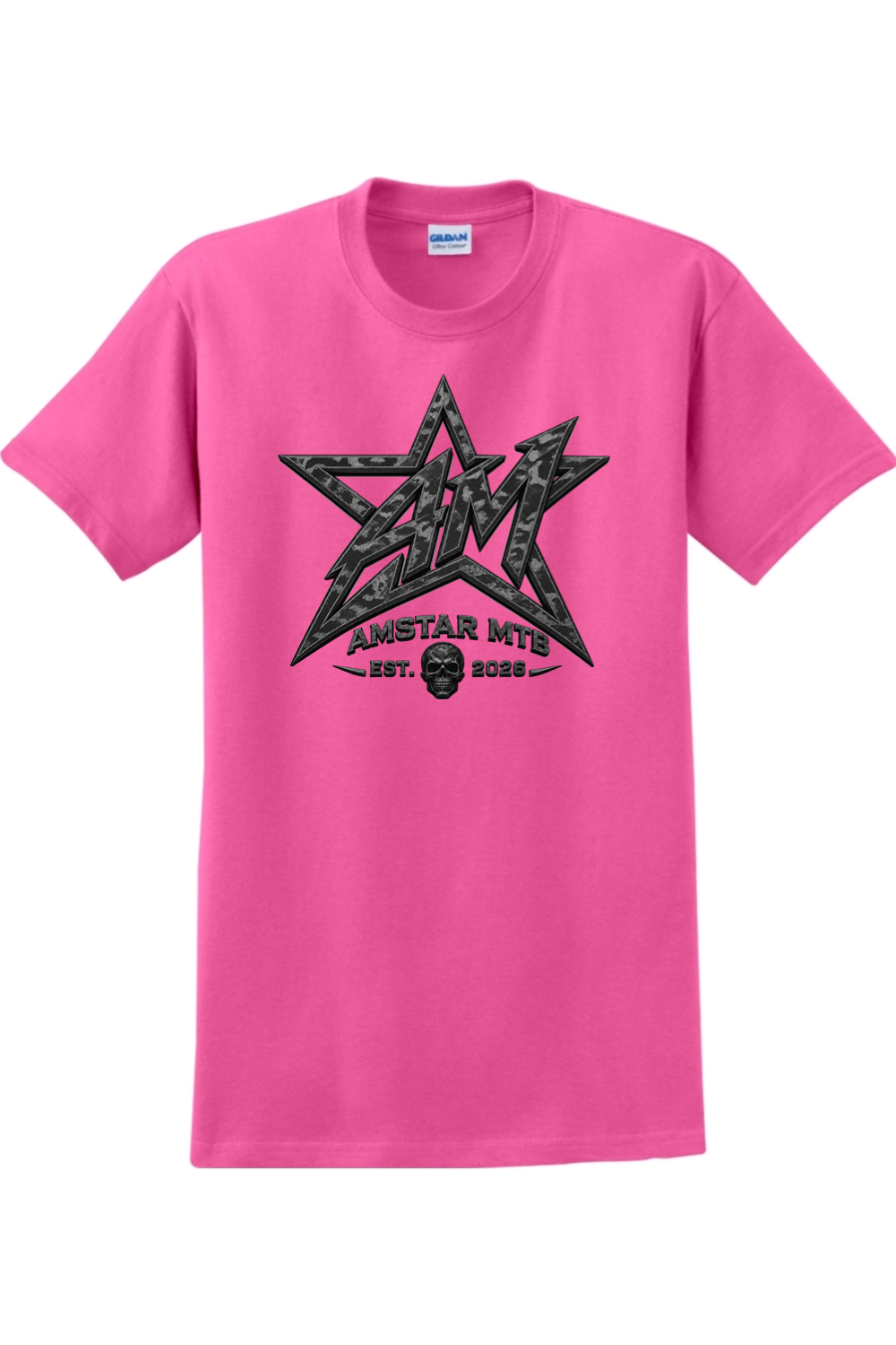 AmStar Black Camo Heavy Cotton