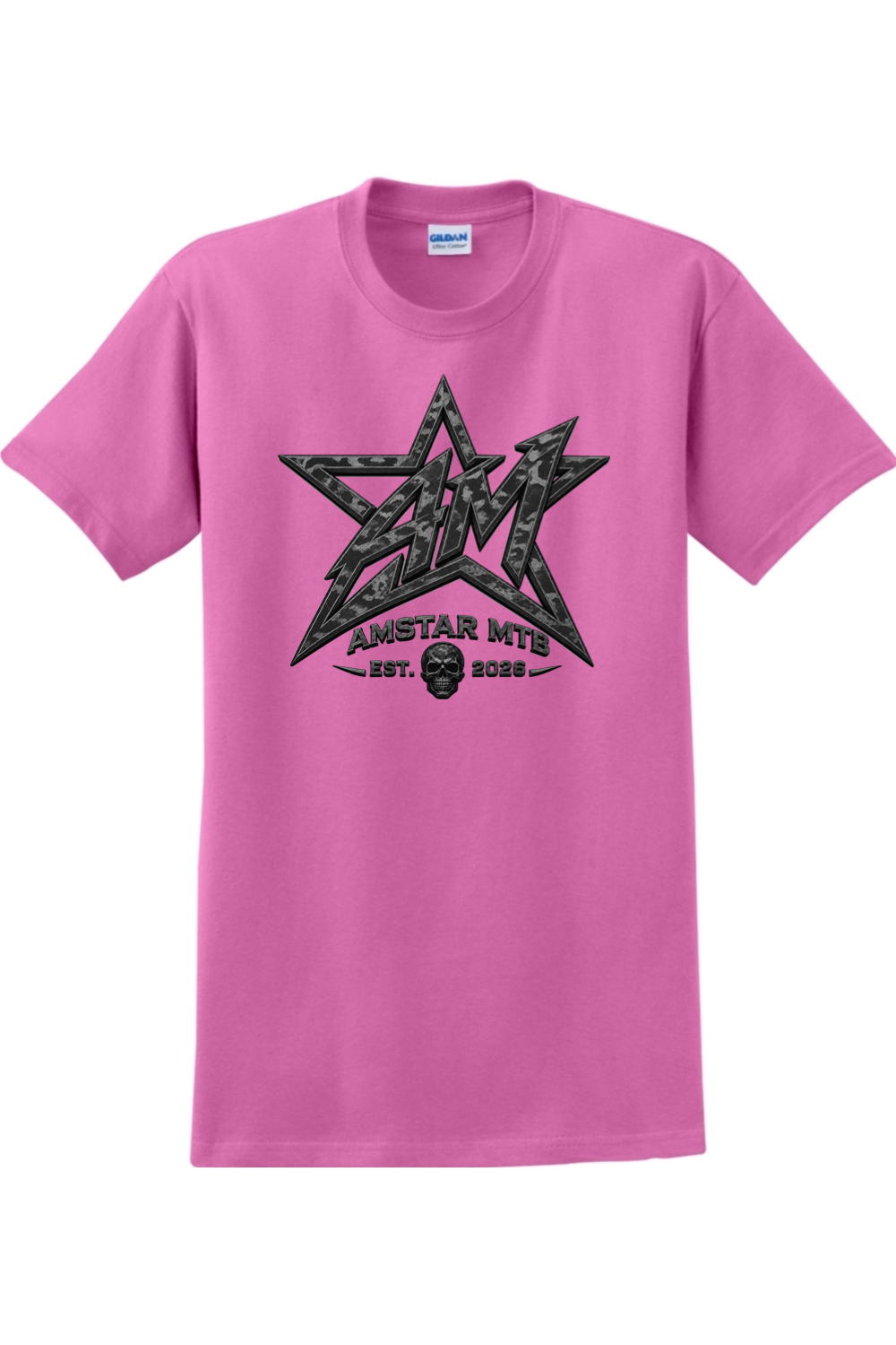 AmStar Black Camo Heavy Cotton