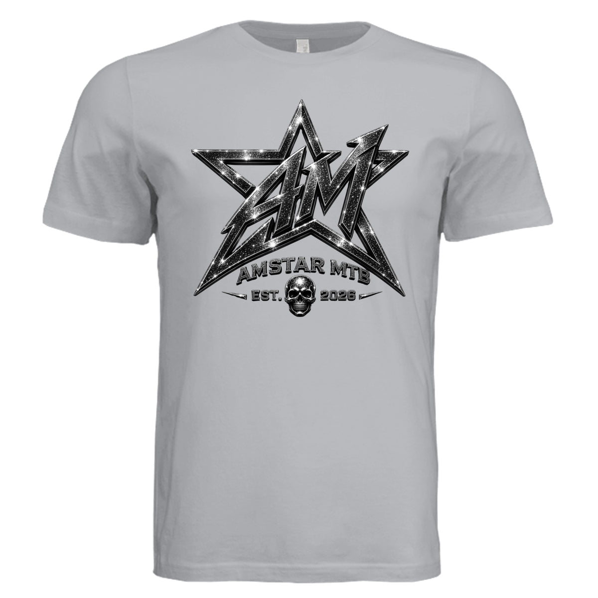 Solid Athletic Grey - 3001C - FRONT